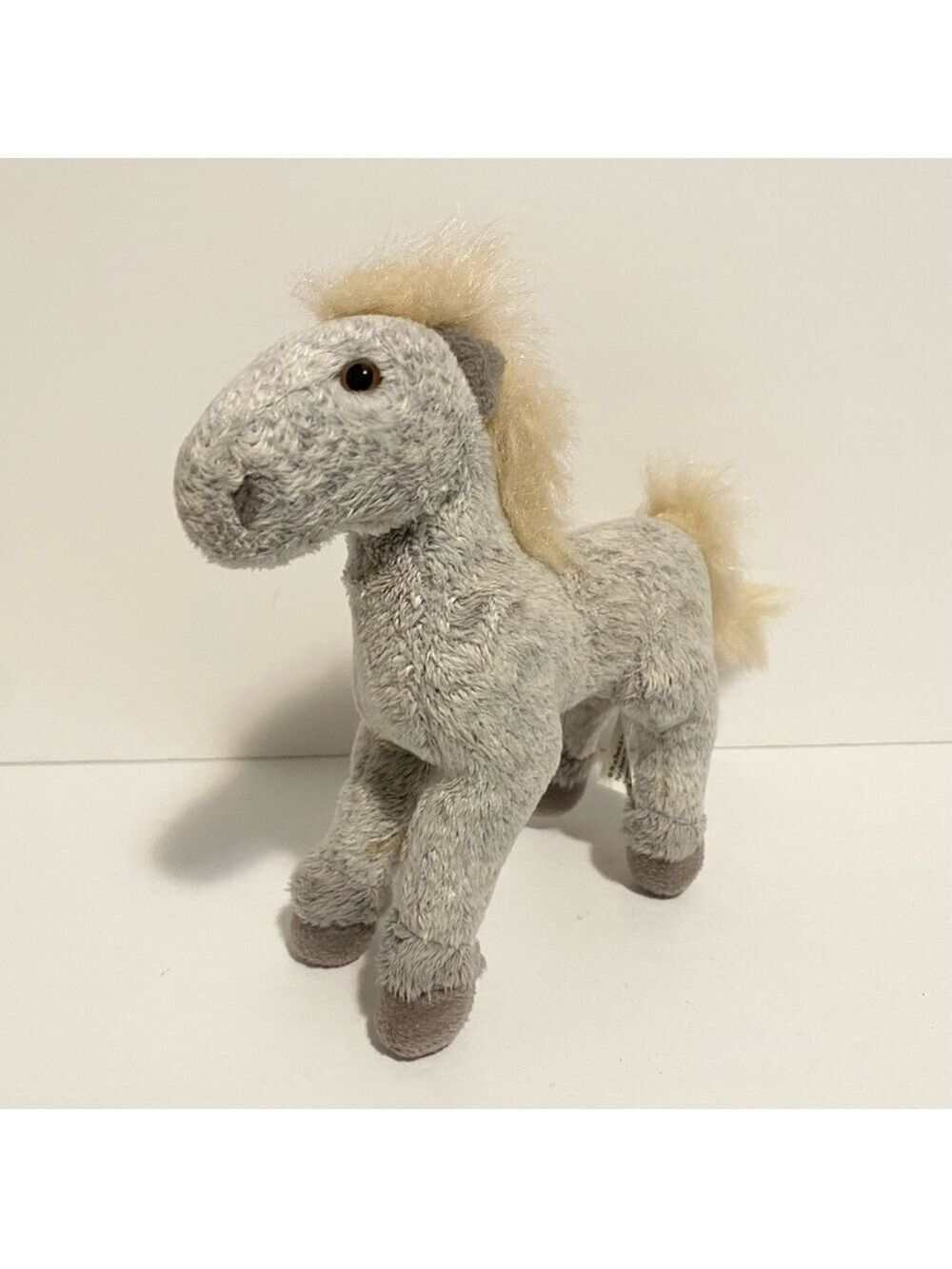 Russ Dappled Grey Horse Plush Small Stuffed Animal Pony Luv Pets 6” Toy Farm